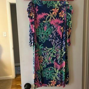 Lilly Pulitzer off shoulder dress